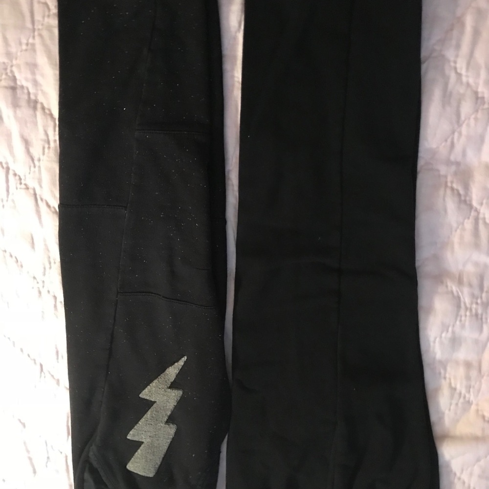 Two pair of jogging pants black